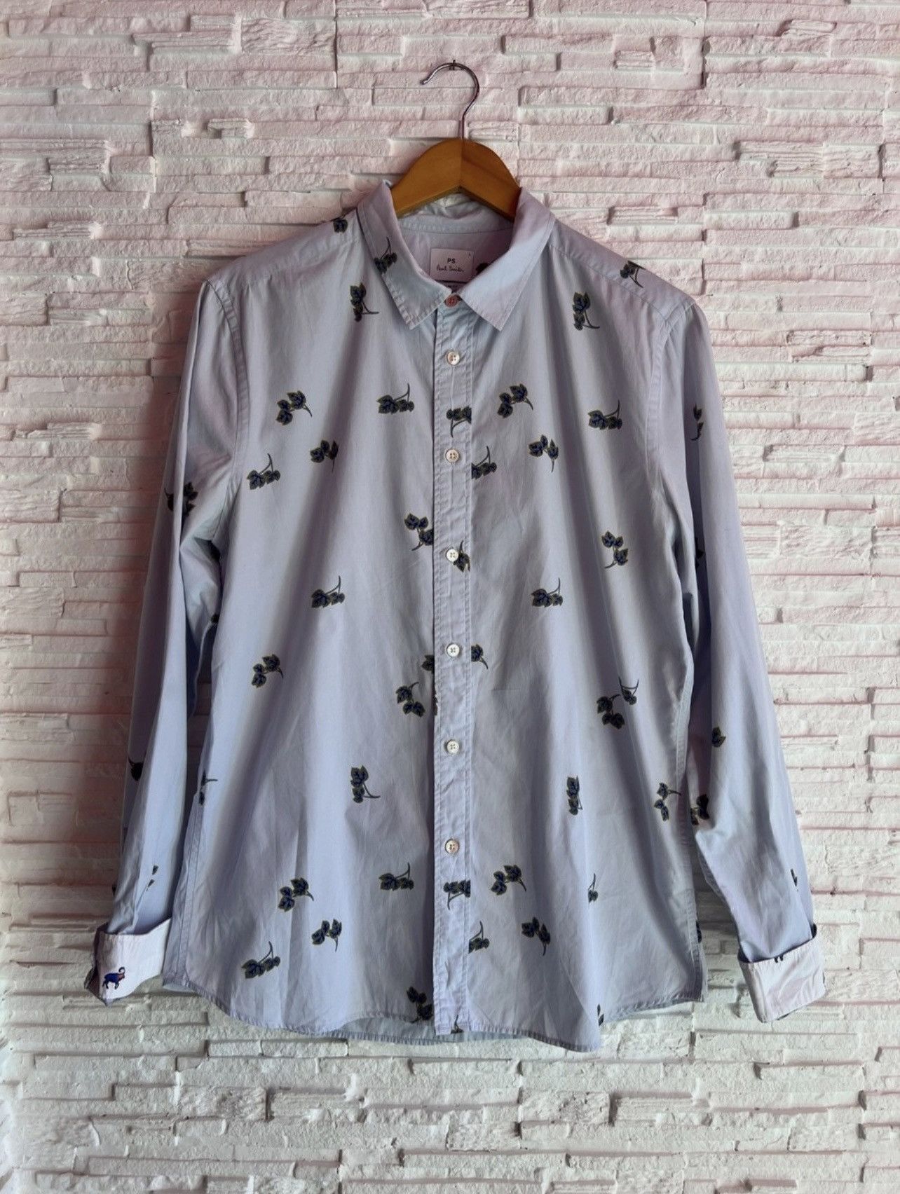 Paul Smith PS Paul Smith Leaf Print Shirt – Size L Size US L / EU 52-54 / 3 - 2 Thumbnail