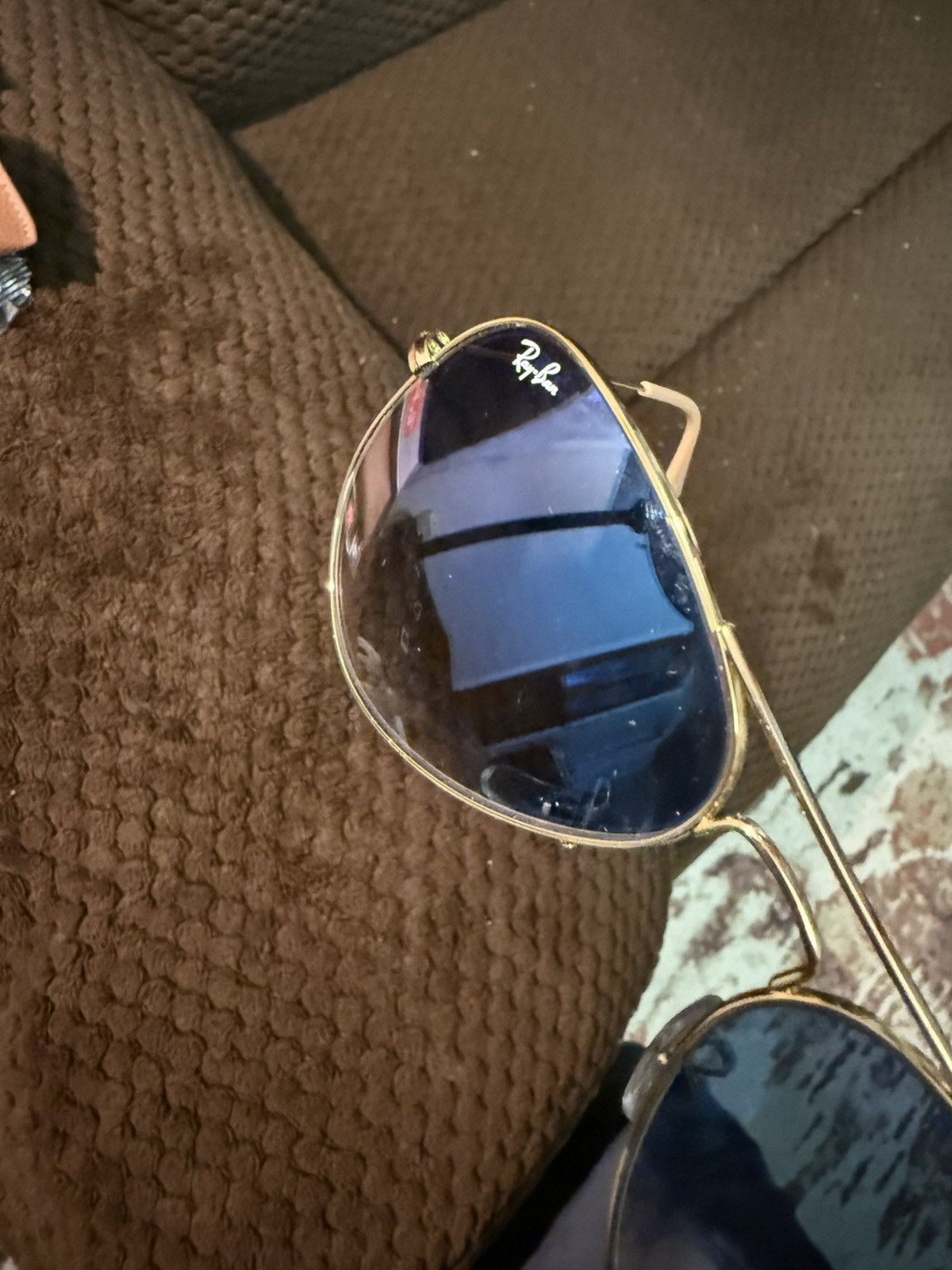 RayBan RayBan Aviator Gold Sunglasses RB3025 w/ box, case & cloth Size ONE SIZE - 16 Thumbnail