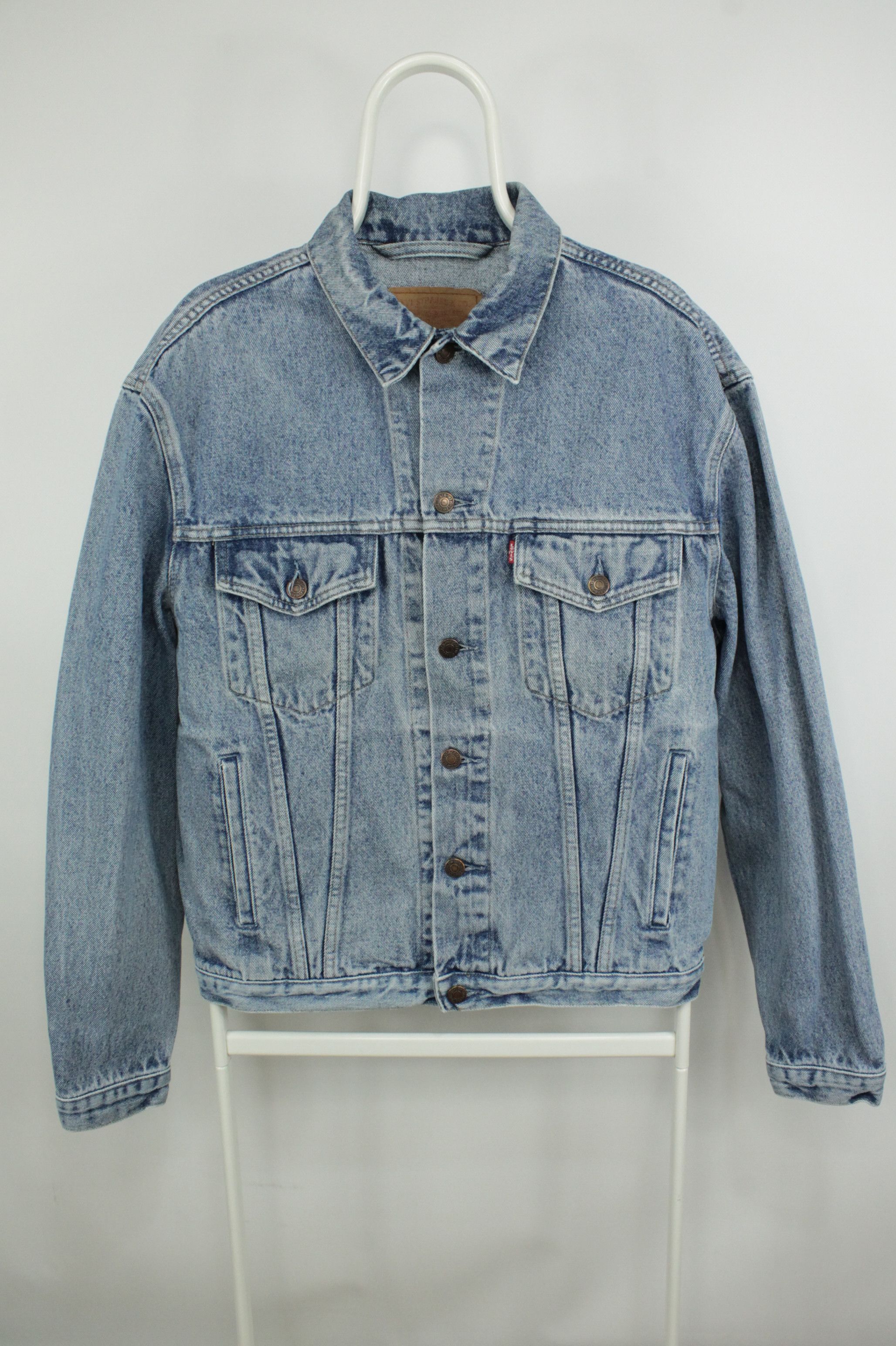 Levi's Vintage Levi's 70503 Blue Wash Denim Trucker Jacket Size US M / EU 48-50 / 2 - 1 Thumbnail