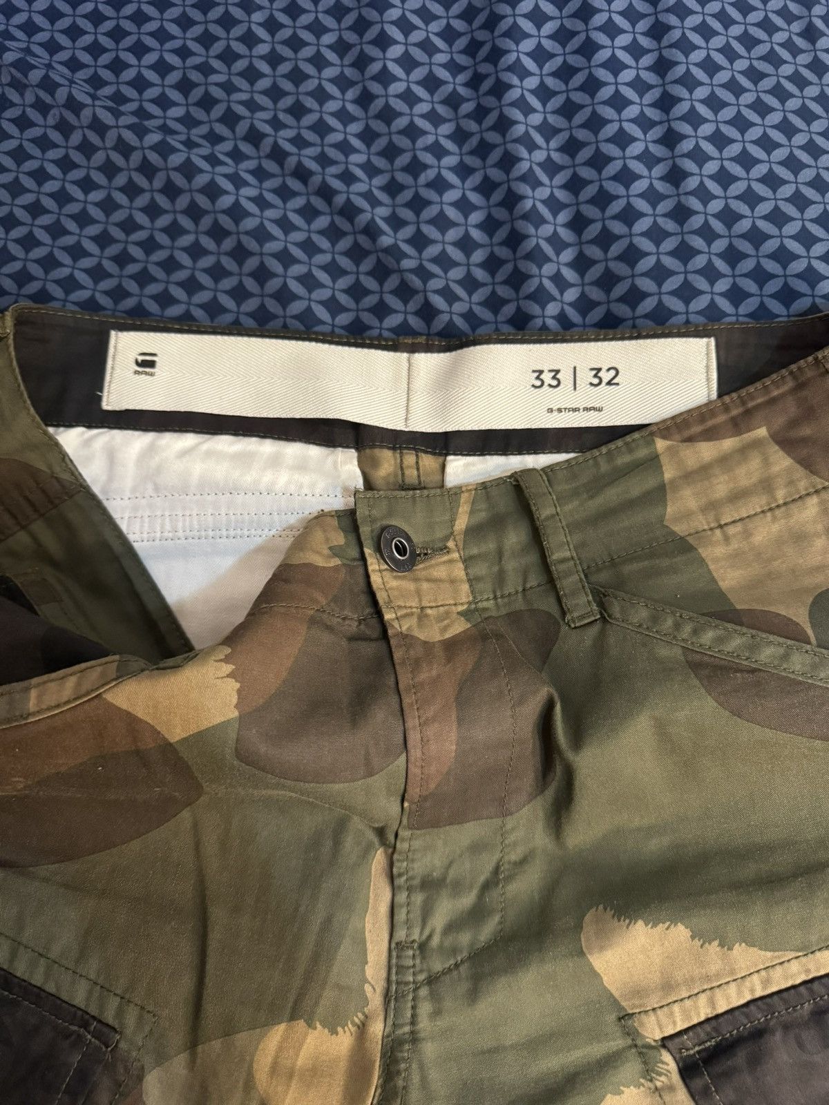 G-Star G Star Raw Camo Cargo Size US 33 - 3 Thumbnail
