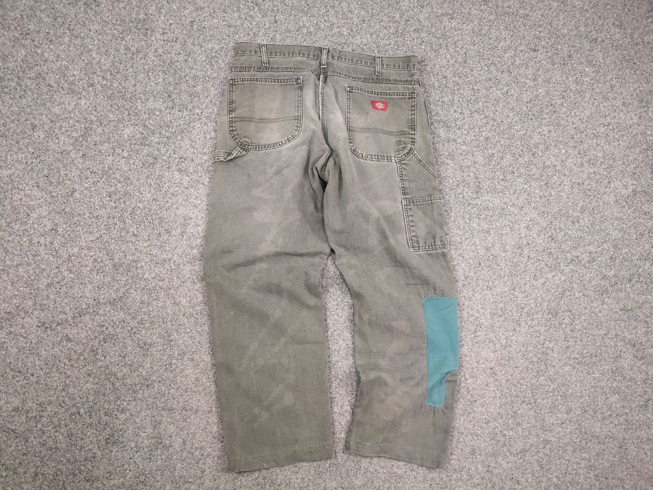 Dickies Vintage Dickies Faded Canvas Patchwork USA Style Skate Pants Size US 34 / EU 50 - 11 Thumbnail