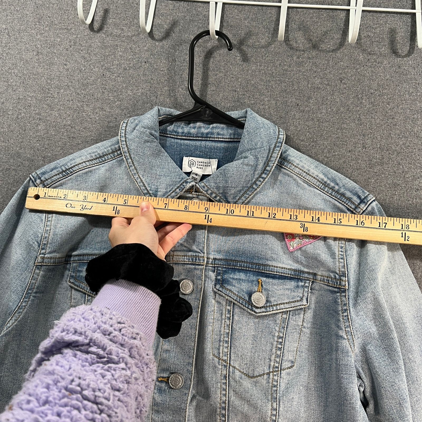 Other Candace Cameron Bure Pacific Denim Relaxed Jean Jacket Size S / US 4 / IT 40 - 8 Thumbnail