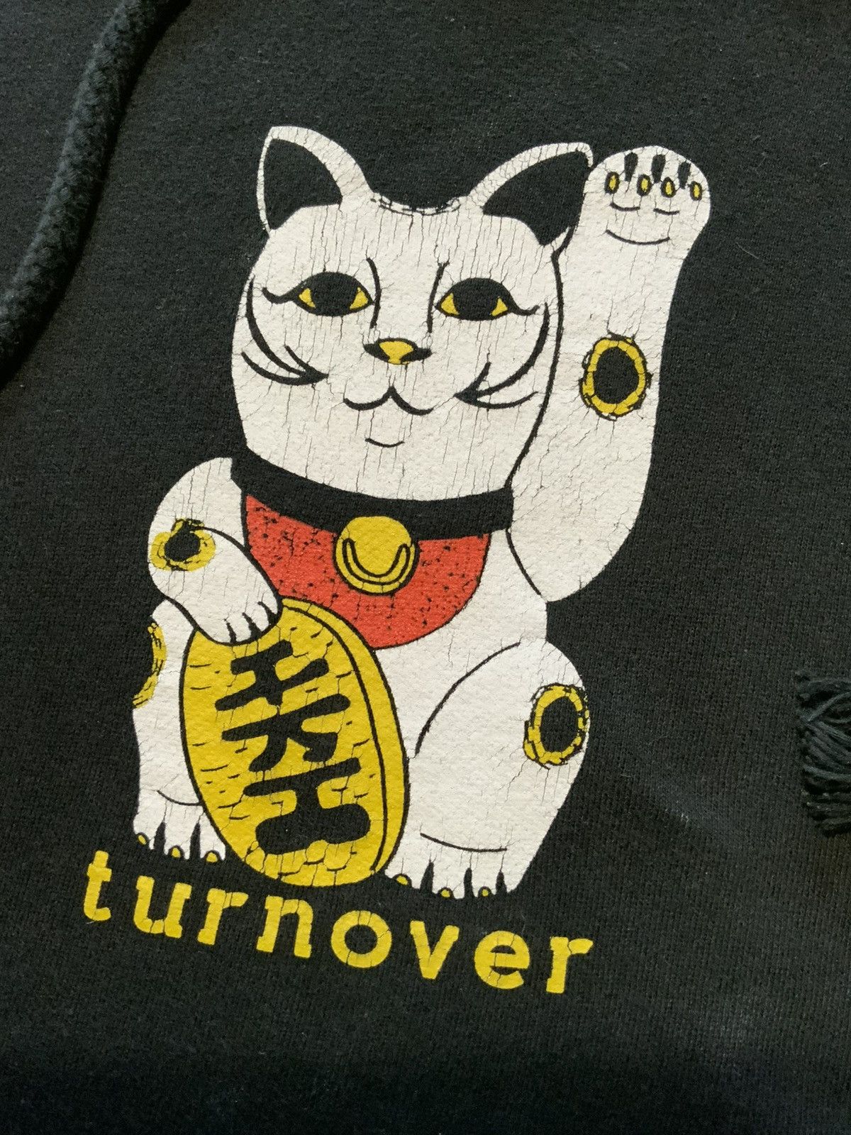 Turnover Indie Punk Rock Band Maneki Neko Japanese Hoodie
