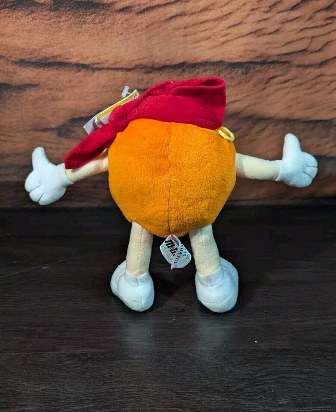 Other 2003 Galerie Halloween Orange M&M Dressed Pirate Wire Plush Size ONE SIZE - 3 Thumbnail