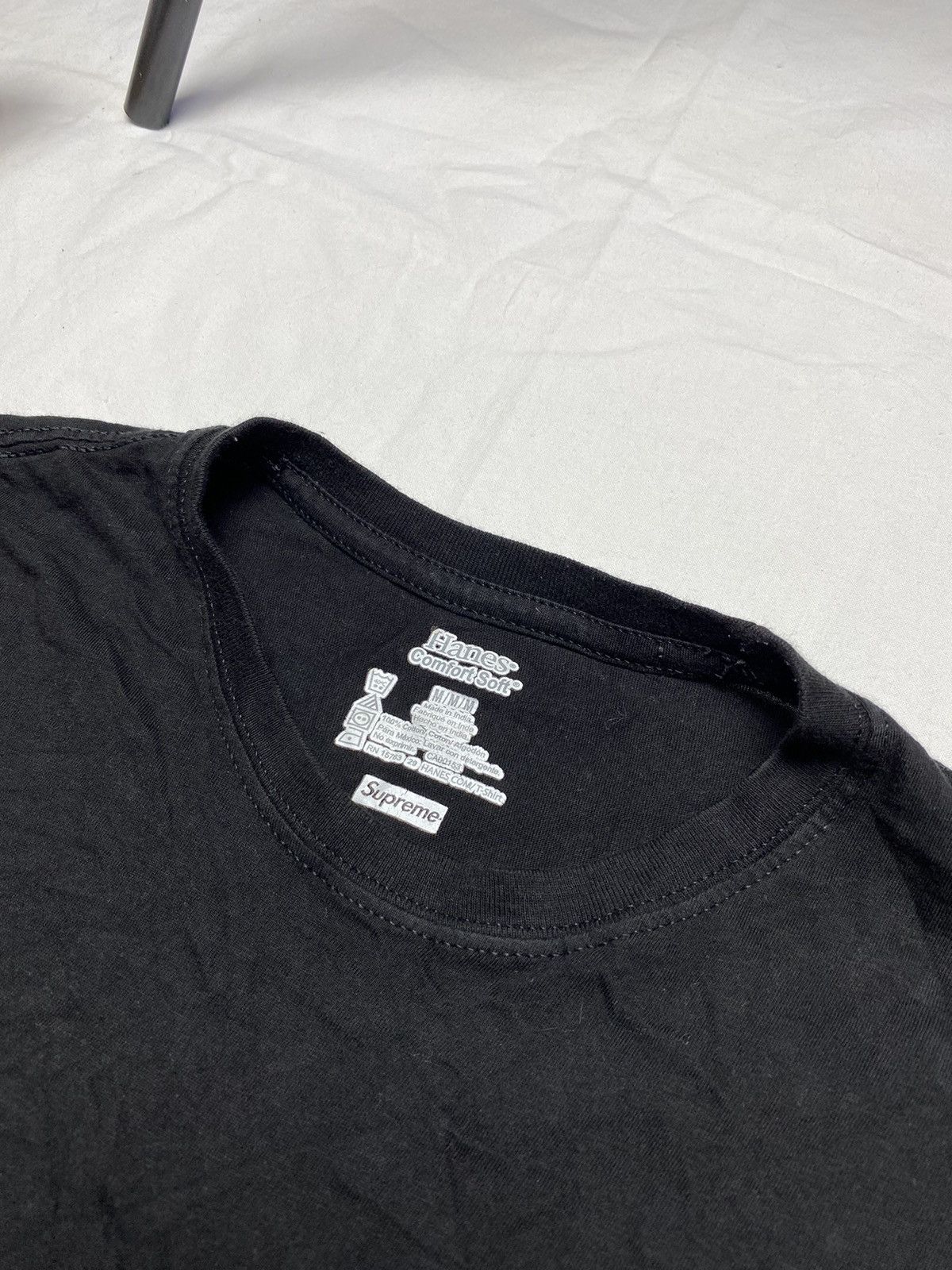 Supreme × Vintage Supreme hanes t shirt Size US M / EU 48-50 / 2 - 3 Thumbnail