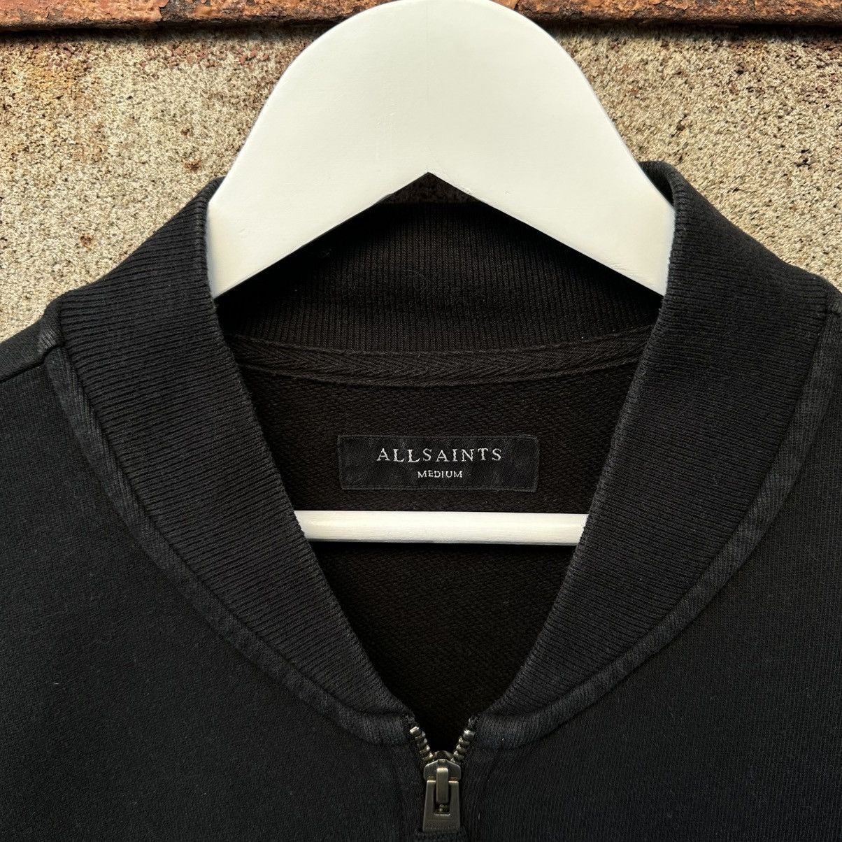 Allsaints Luxury Allsaints Bombers Zip Sweater Y2K Size M Old Money Size US M / EU 48-50 / 2 - 5 Thumbnail