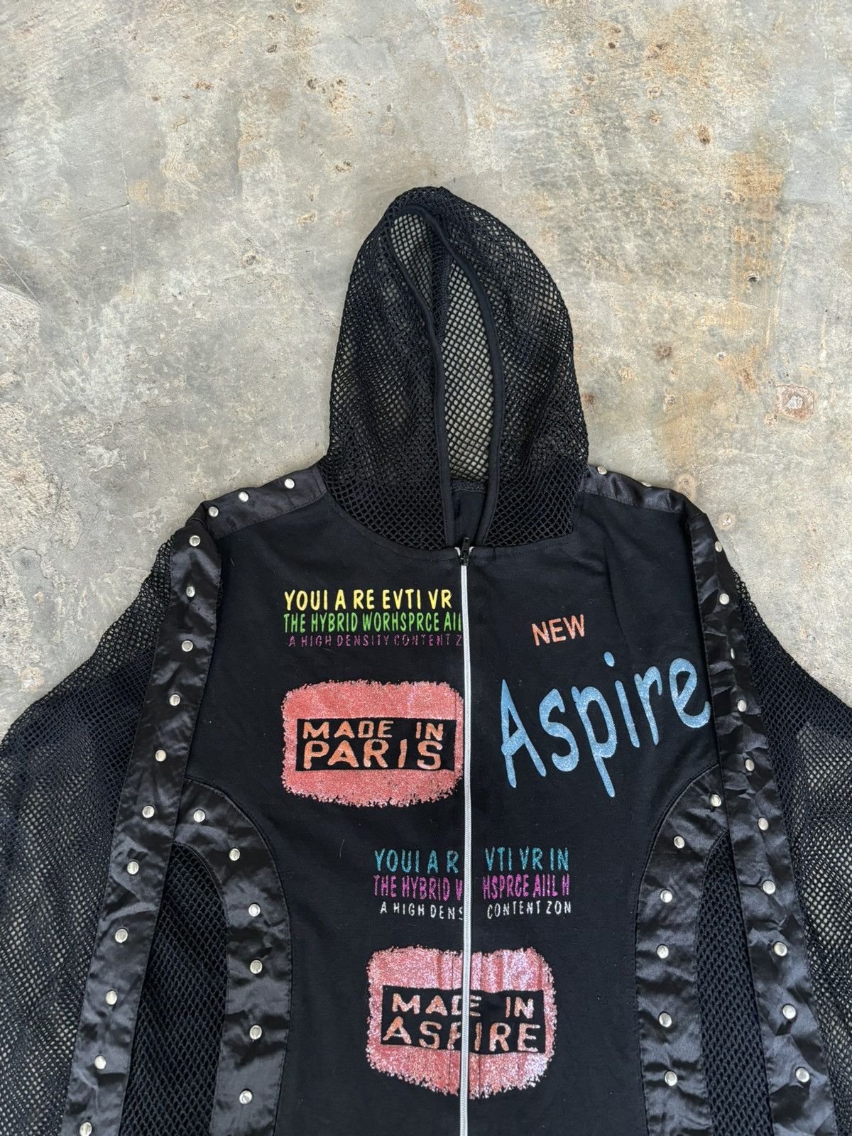 Hysteric Glamour Y2k Opium Mesh Ifsixwasnine Lgb Punk Style Hoodie Size M / US 6-8 / IT 42-44 - 2 Thumbnail