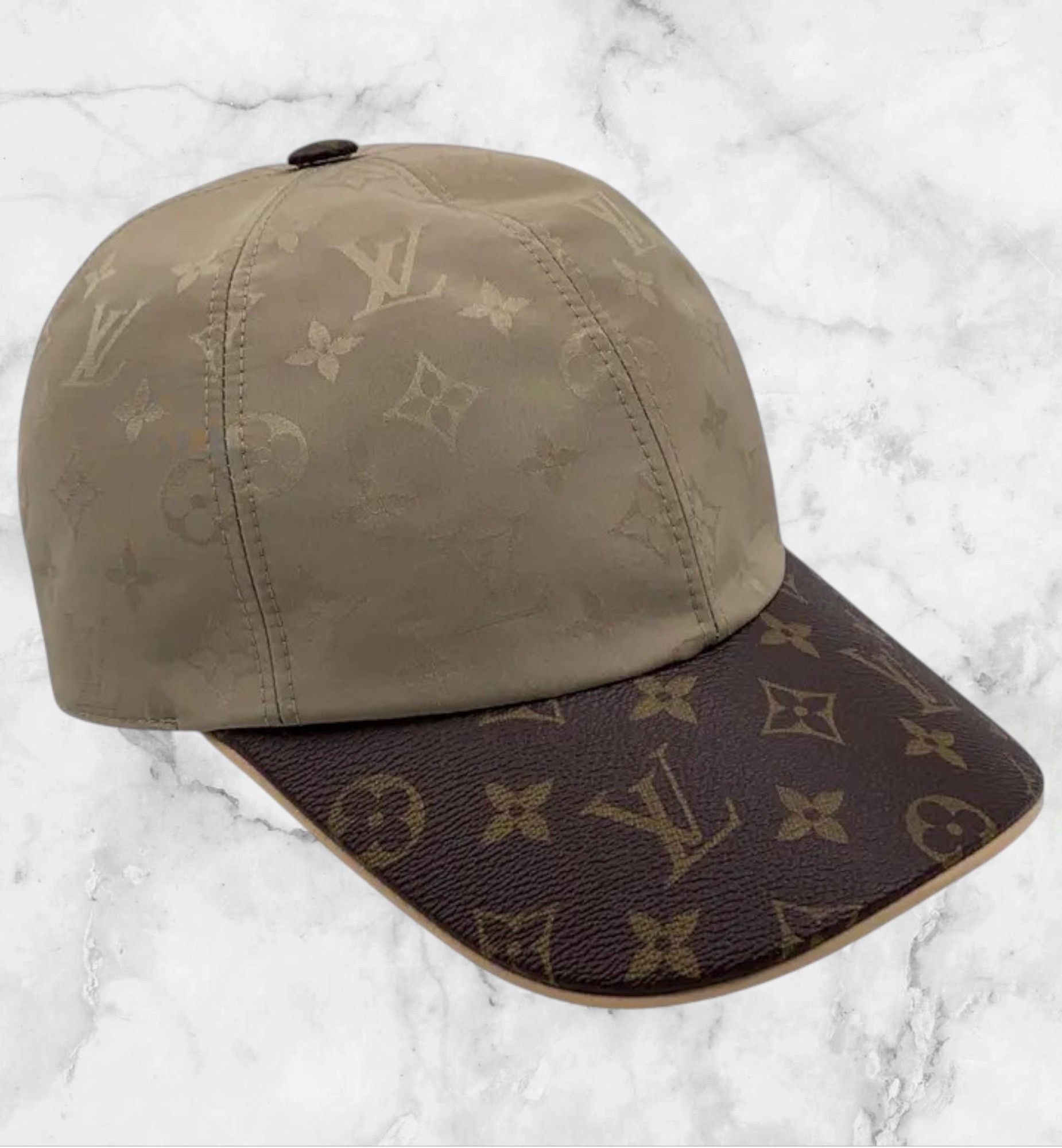 Louis Vuitton LV Monogram Get Ready Nylon Baseball Cap Hat