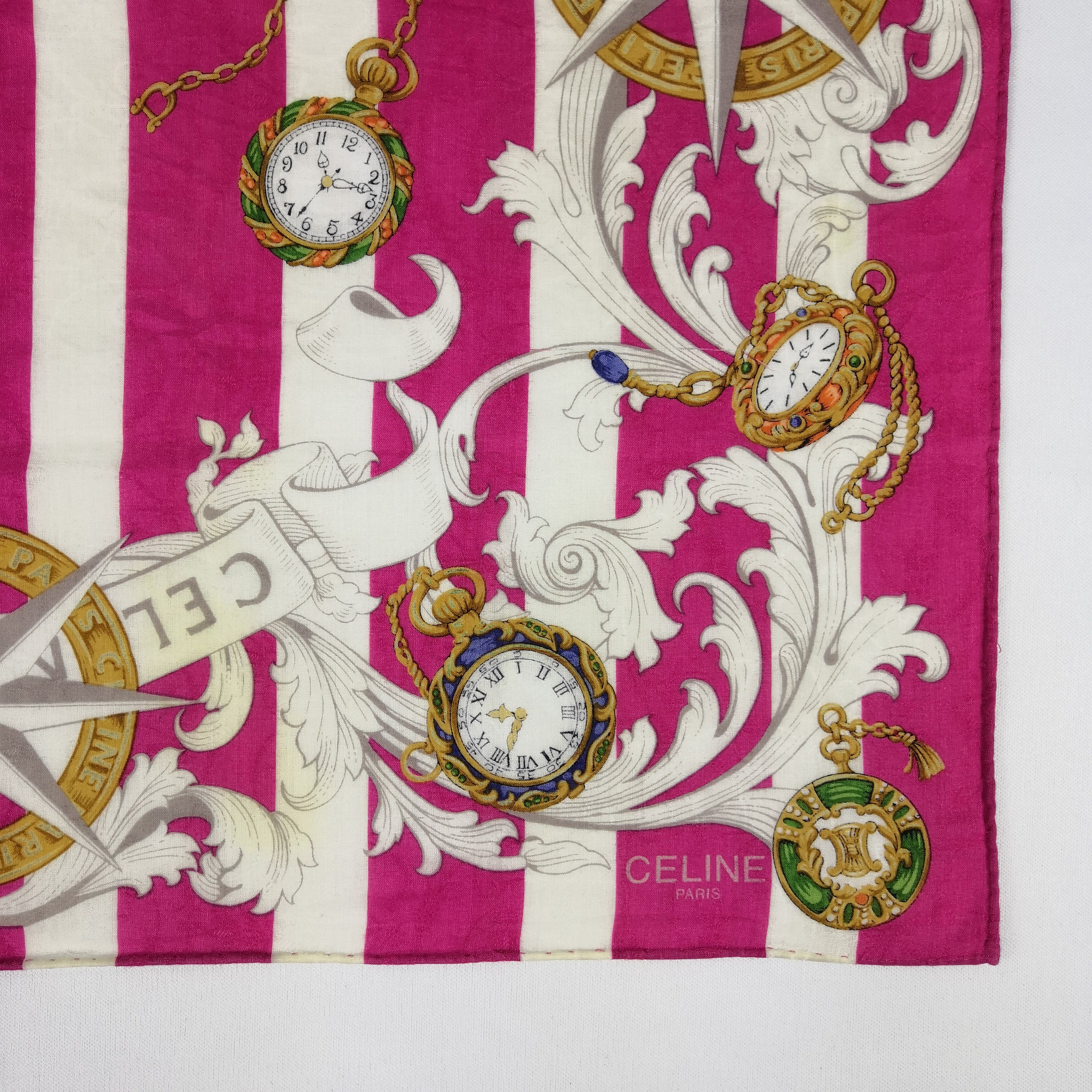 Celine Vintage Celine Handkerchief Neckerchief Bandana Size ONE SIZE - 3 Thumbnail