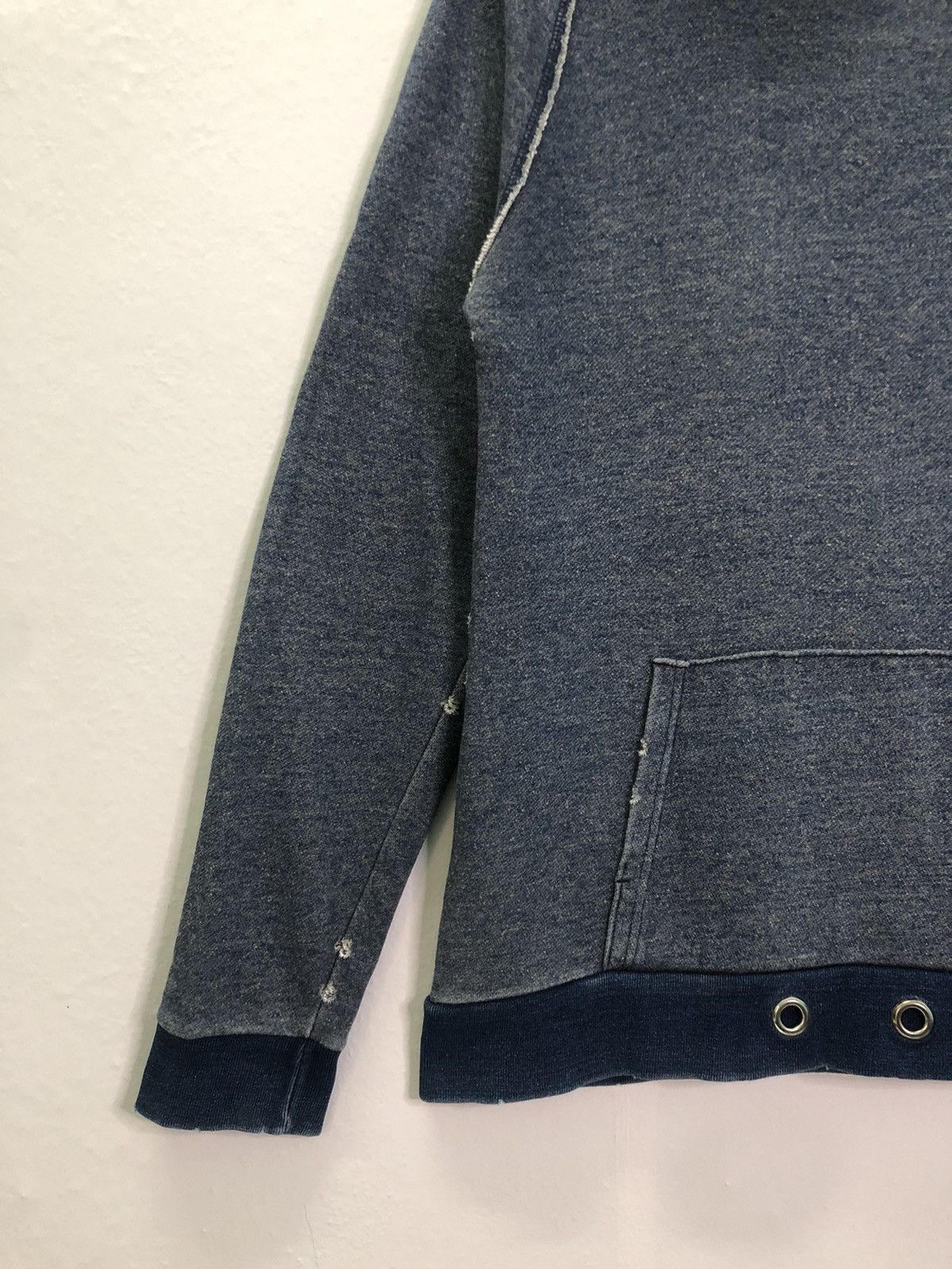 Japanese Brand × Vintage Vintage Blue Glow Hoodie Size US S / EU 44-46 / 1 - 4 Thumbnail