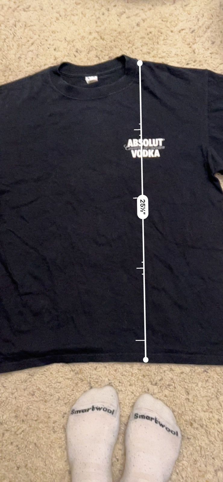 Vintage × basketcase gallery Vintage Absolut Vodka Tee Size US L / EU 52-54 / 3 - 4 Thumbnail