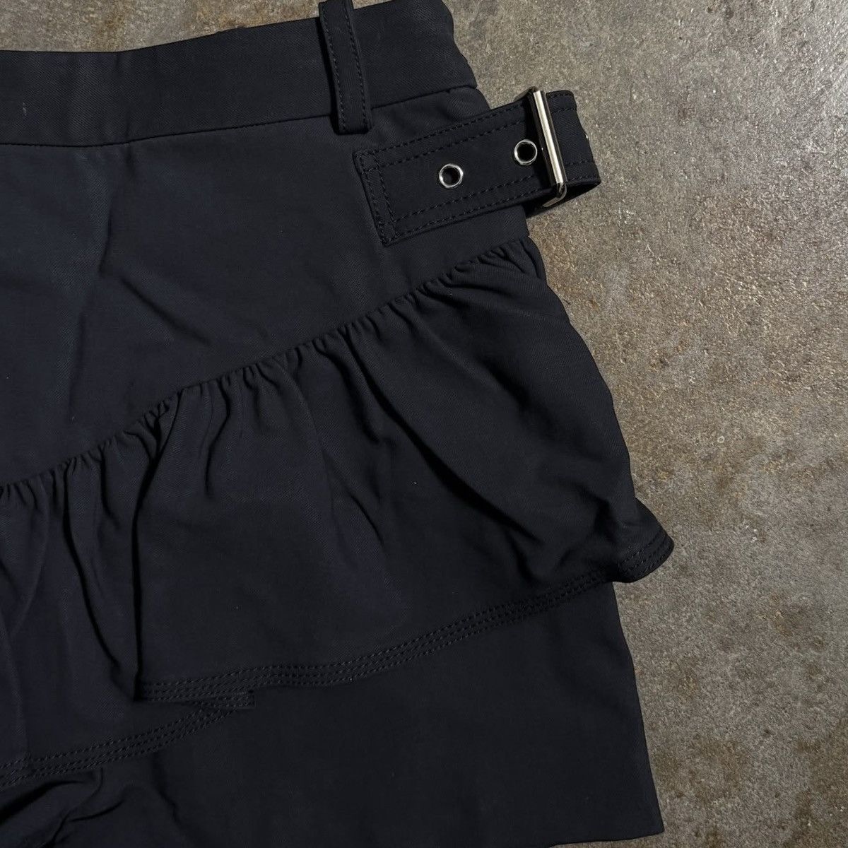 3.1 Phillip Lim 3.1 PHILLIP LIM Navy Ruffle Shorts - 0 Size 25" / US 0 / IT 36 - 3 Thumbnail
