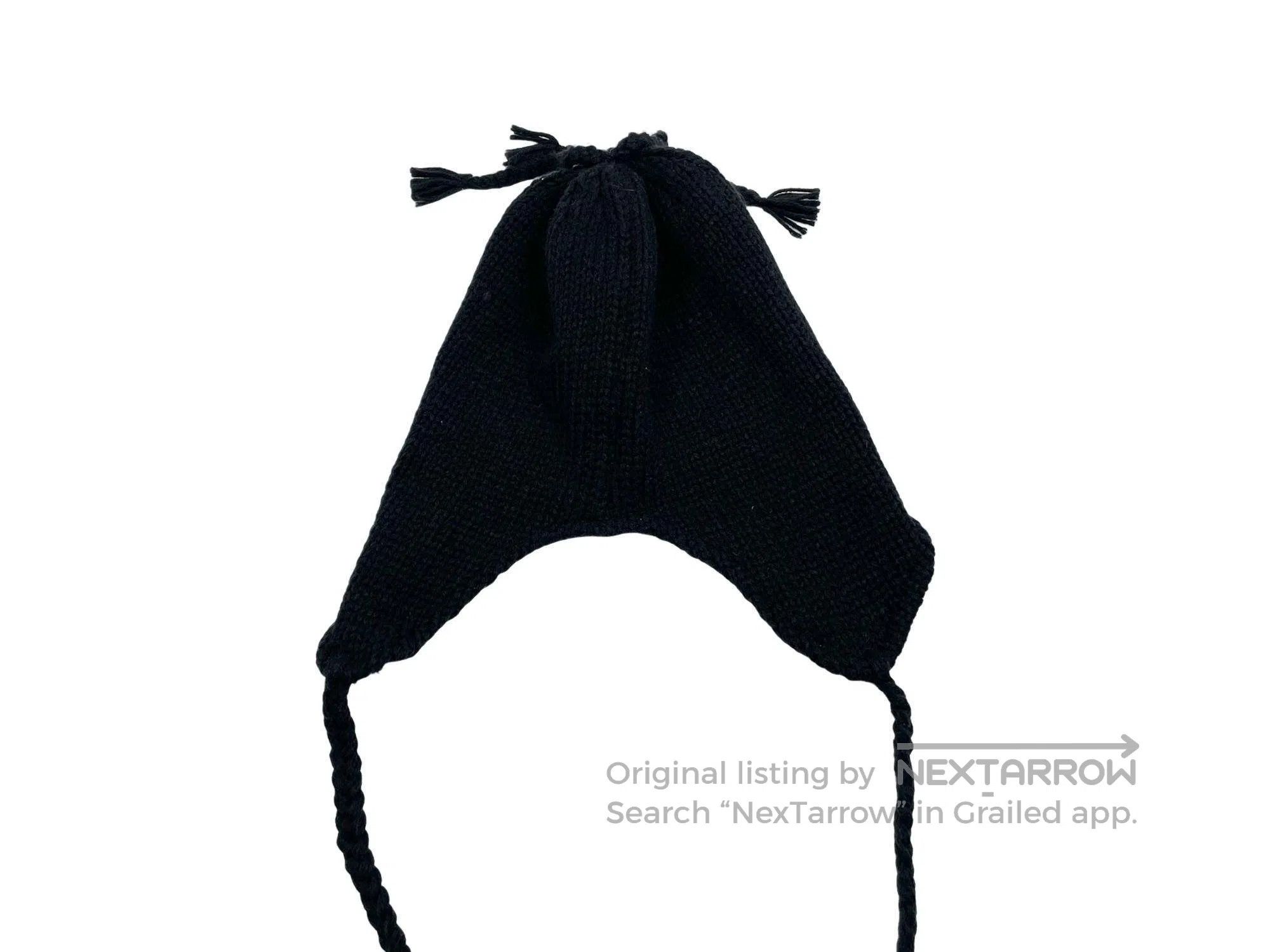 Yohji Yamamoto Yohji Yamamoto Ear Flap Knit Beanie Size ONE SIZE - 2 Thumbnail