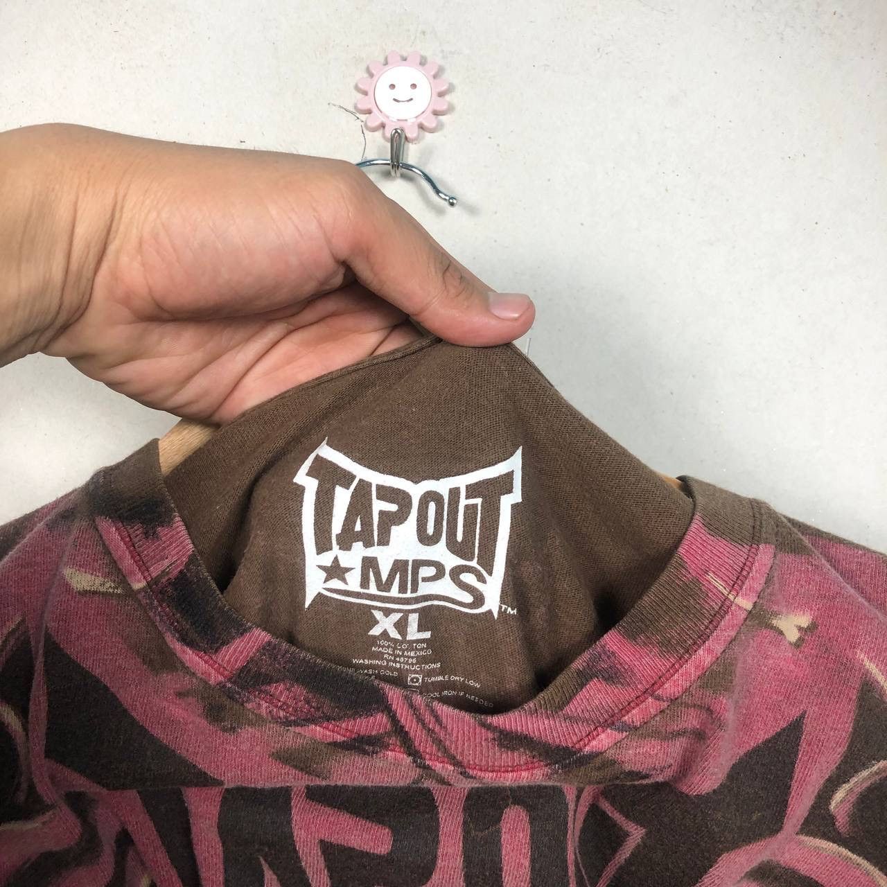 Affliction × Christian Audigier × Tapout Cyber Y2K Tapout MPS MMA UFC Skulls Dragon Printed Tee Shirt Size US XL / EU 56 / 4 - 5 Thumbnail