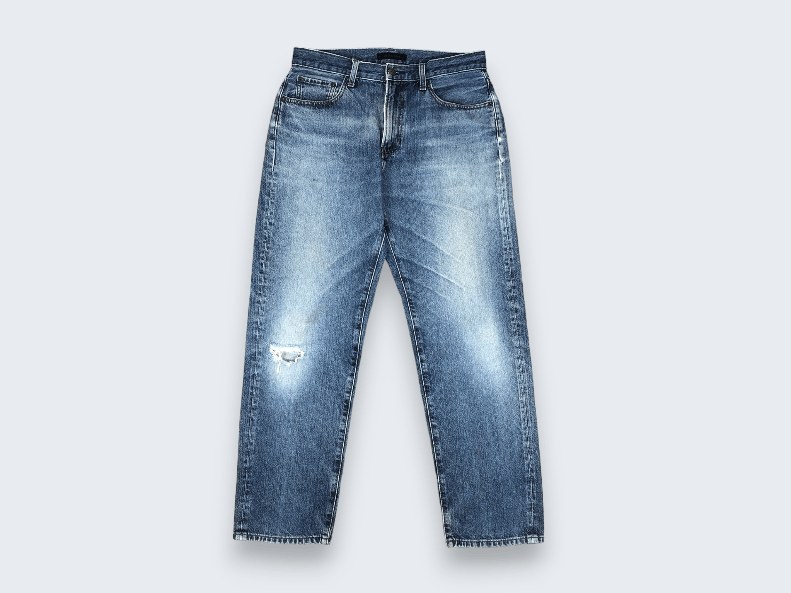 Uniqlo Jeans Light Blue Wash Denim 33 x L1284