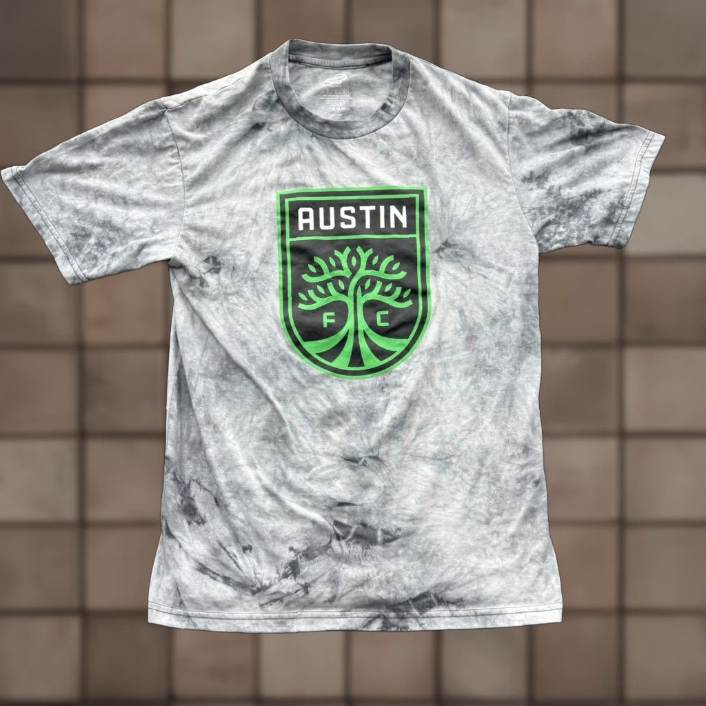 Vintage Austin FC Concepts T-Shirt Men Medium Charcoal Gray Crew Neck Short Sleeve Soccer Logo Size US M / EU 48-50 / 2 - 1 Thumbnail