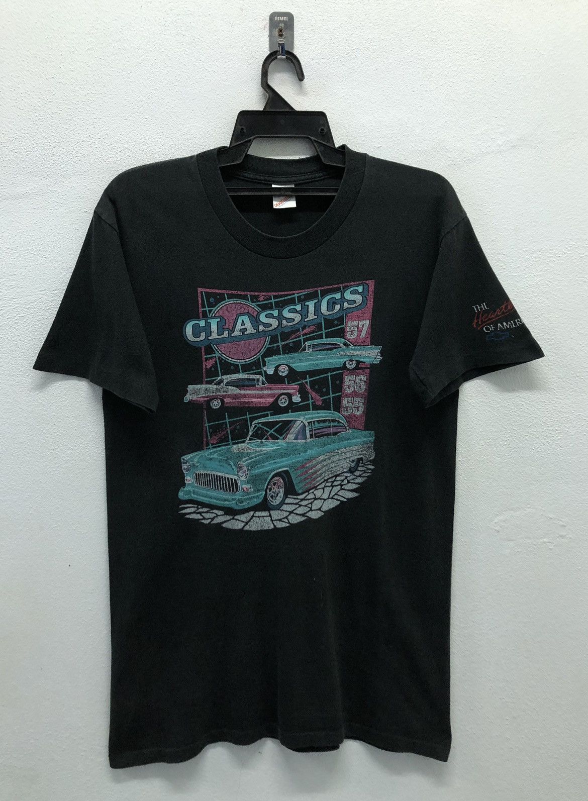Vintage Vintage Duke Chevrolet Heartbeat Of America Made In Usa Shir Size US M / EU 48-50 / 2 - 1 Thumbnail