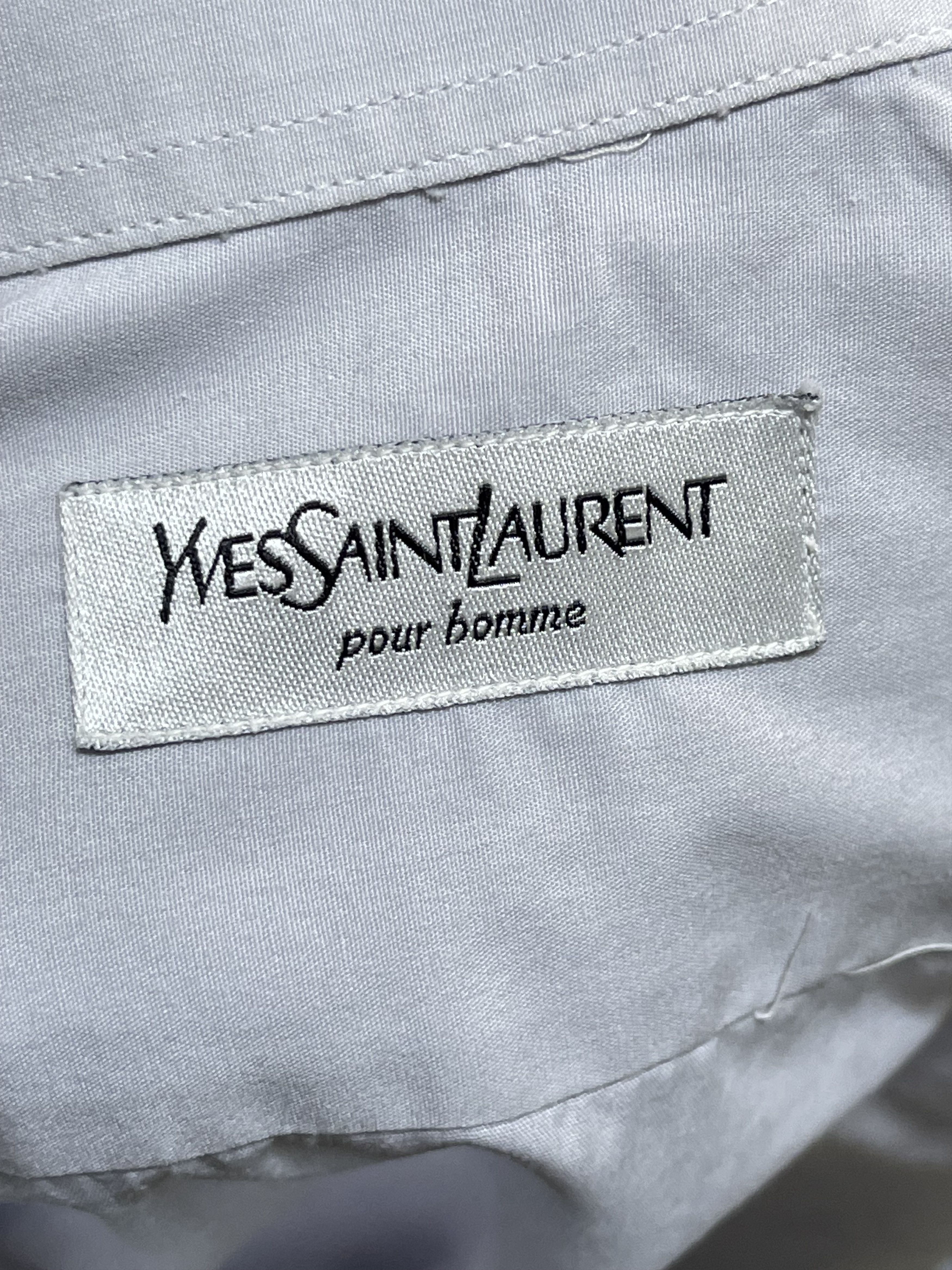 Yves Saint Laurent 🔥 Shirt vintage YSL yves Saint Laurent size L cotton Size US L / EU 52-54 / 3 - 8 Thumbnail