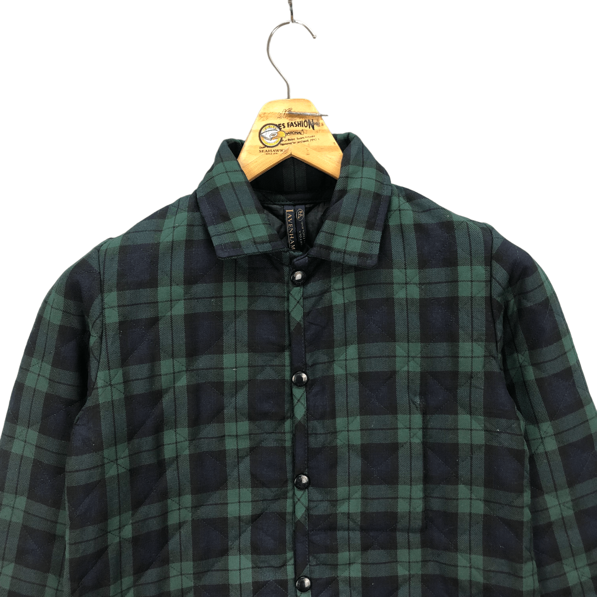 Lavenham LAVENHAM SUFFOLK GREEN CHECKED QUILTED JACKET #5314-183 Size US XS / EU 42 / 0 - 2 Thumbnail