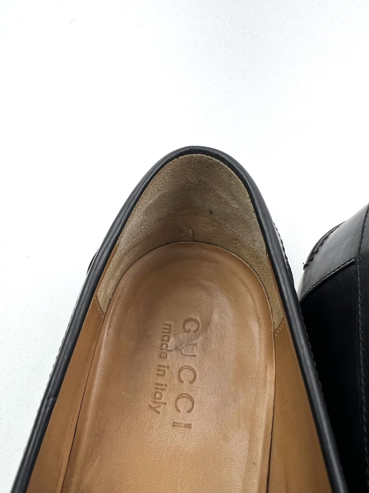 Gucci GUCCI Loafers Leather Shoes HORSEBIT Buckle Black Men’s Size US 9 / EU 42 - 16 Thumbnail