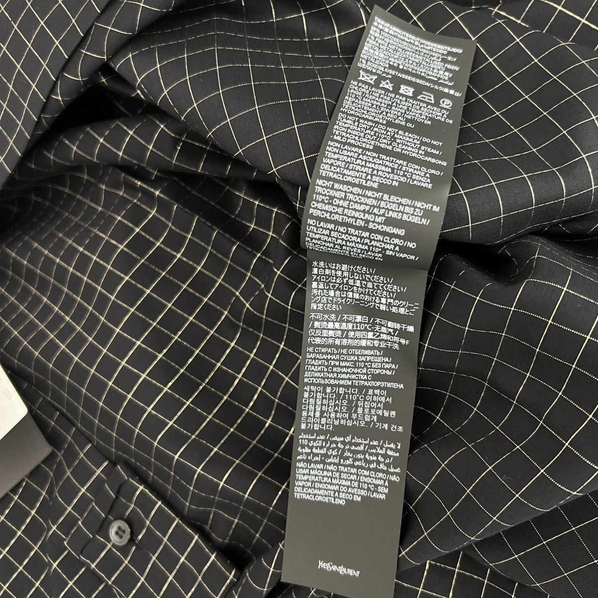 Saint Laurent Paris Saint Laurent Shirt in Large Size US L / EU 52-54 / 3 - 6 Thumbnail