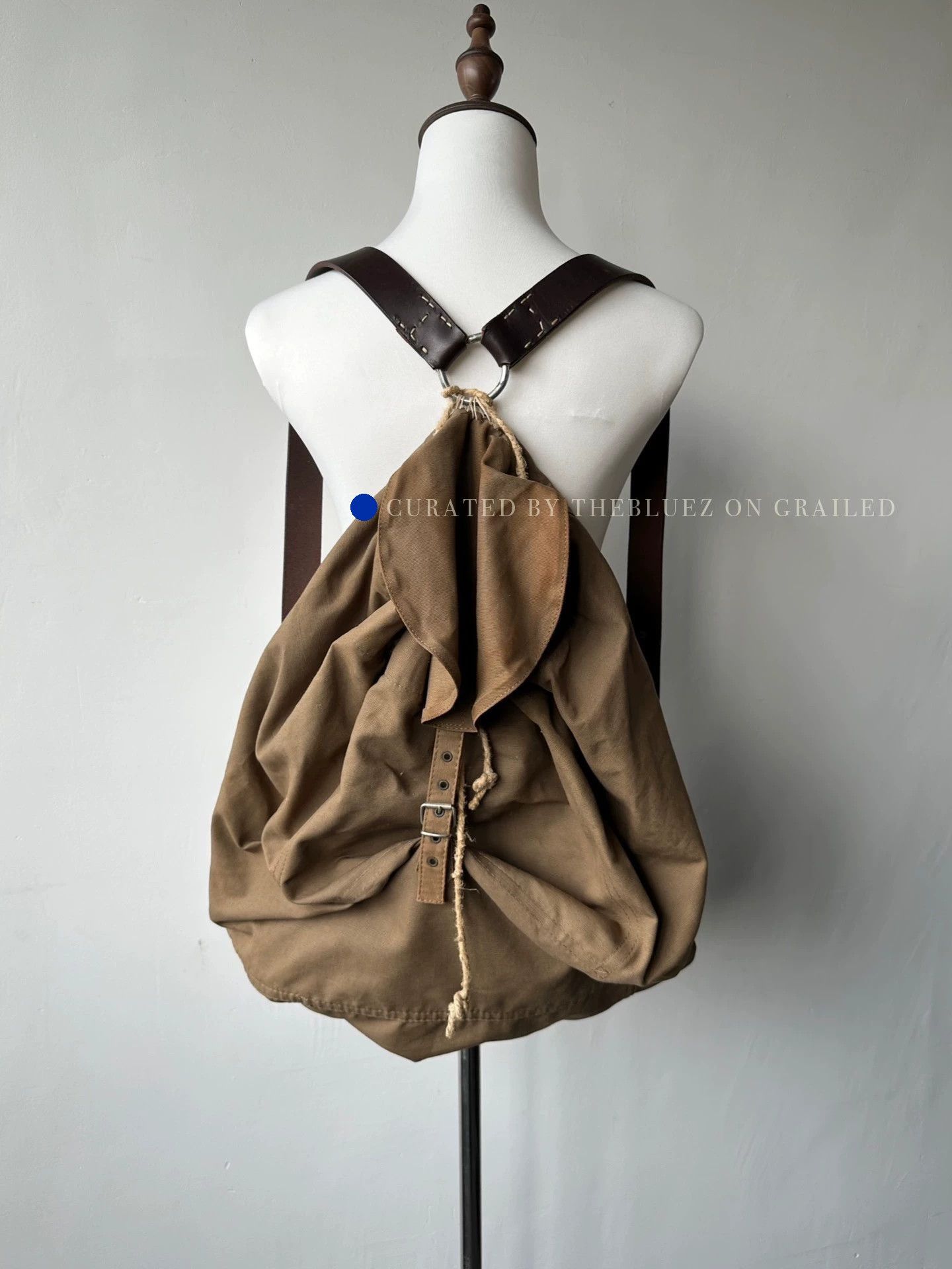 Helmut Lang Unique Brown 2-Belt Bag with Tags Size ONE SIZE - 1 Thumbnail