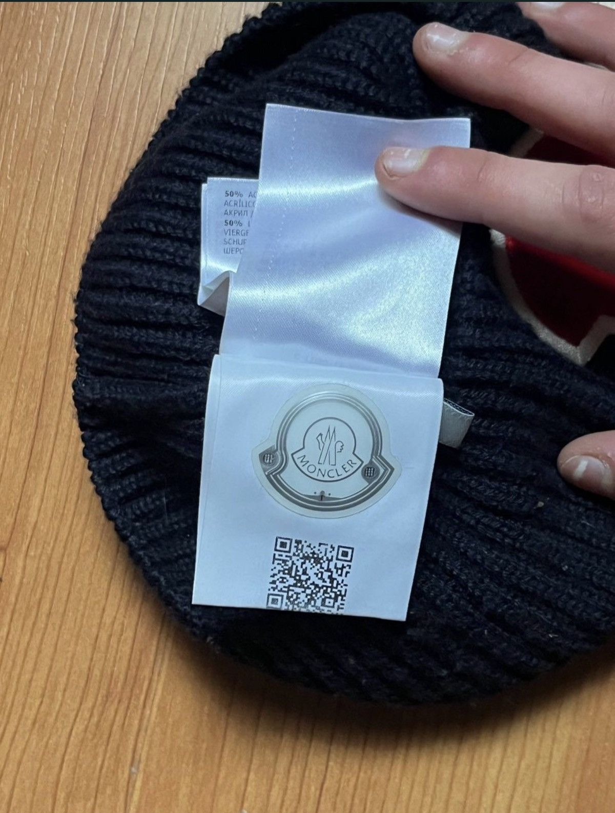 Moncler Moncler Beanie Navy Size ONE SIZE - 3 Thumbnail