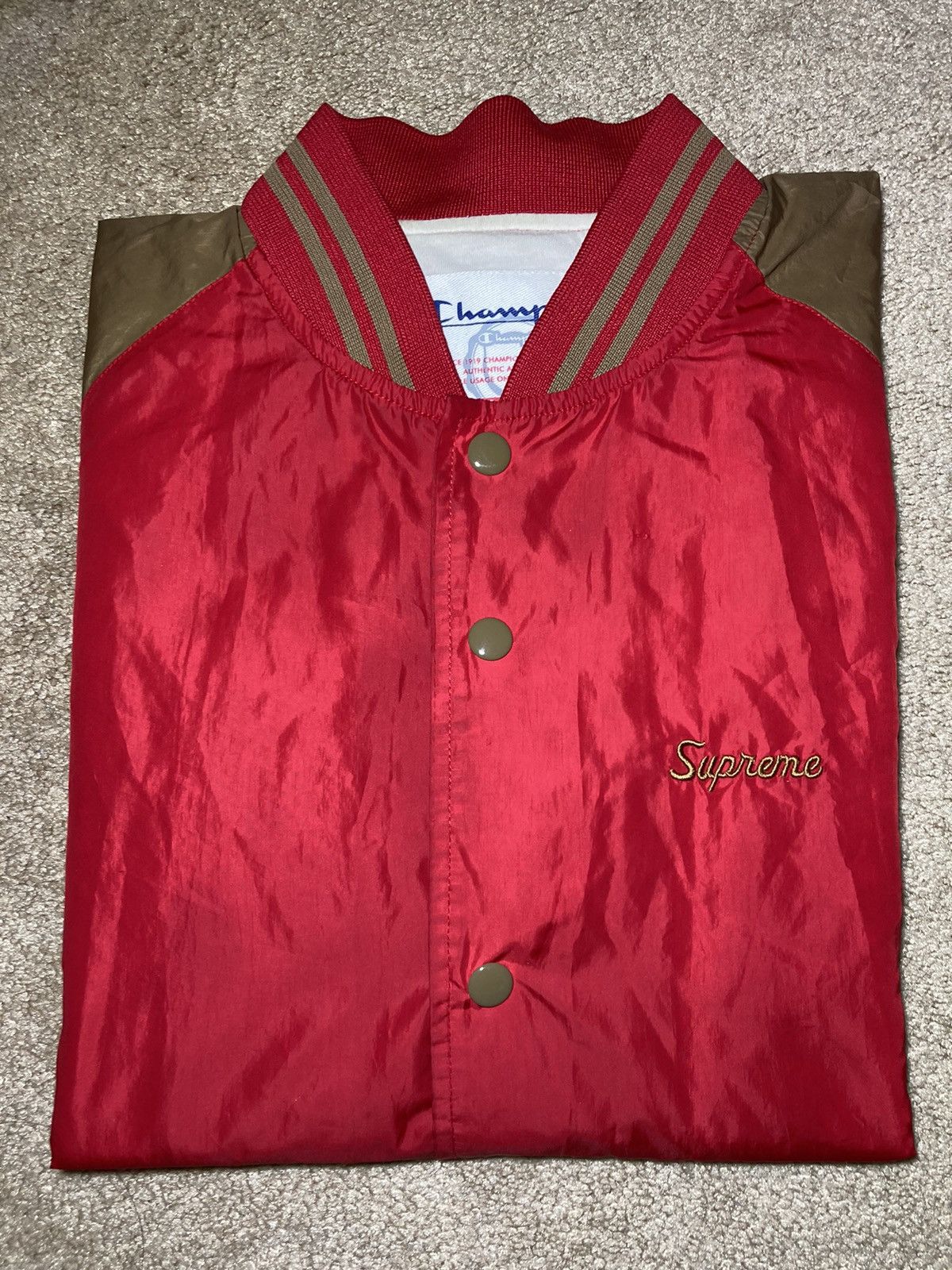 Champion Supreme Coaches Jacket | Grailed
