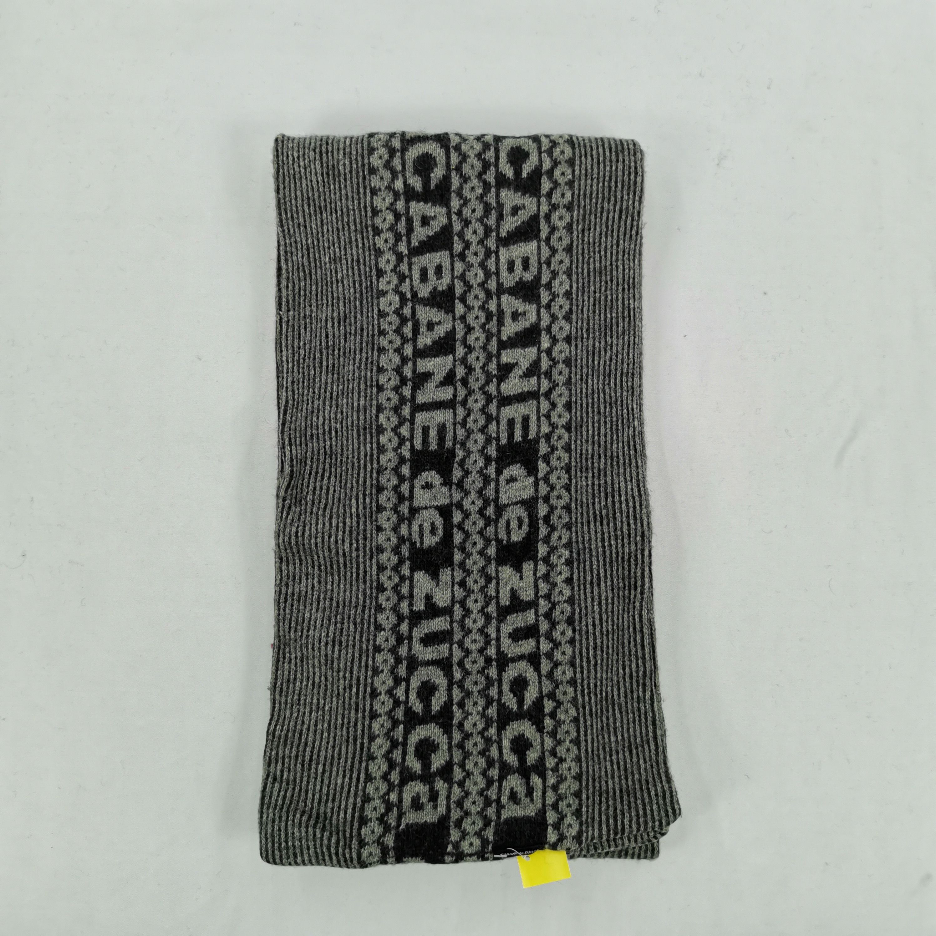 CABANE de ZUCCa × Vintage Vintage CABANE de ZUCCA Scarf Wool Cashmere Scarves. Size ONE SIZE - 2 Thumbnail