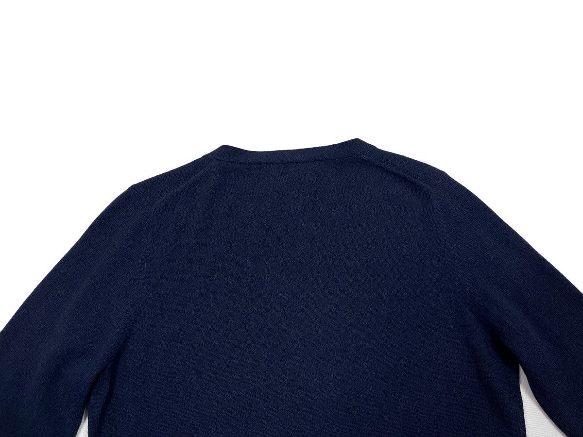 Prada Prada Milano Pure Cashmere Cardigan V-Neck Navy Blue Size 40 Size S / US 4 / IT 40 - 22 Thumbnail