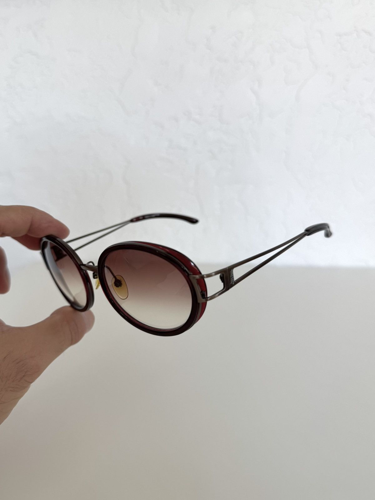 NEW Versace VE2277 Rimless Oversized Sunglasses $652 Versace Gold Sunglasses VE 2245 10028G for Women, Rimless  main image 3