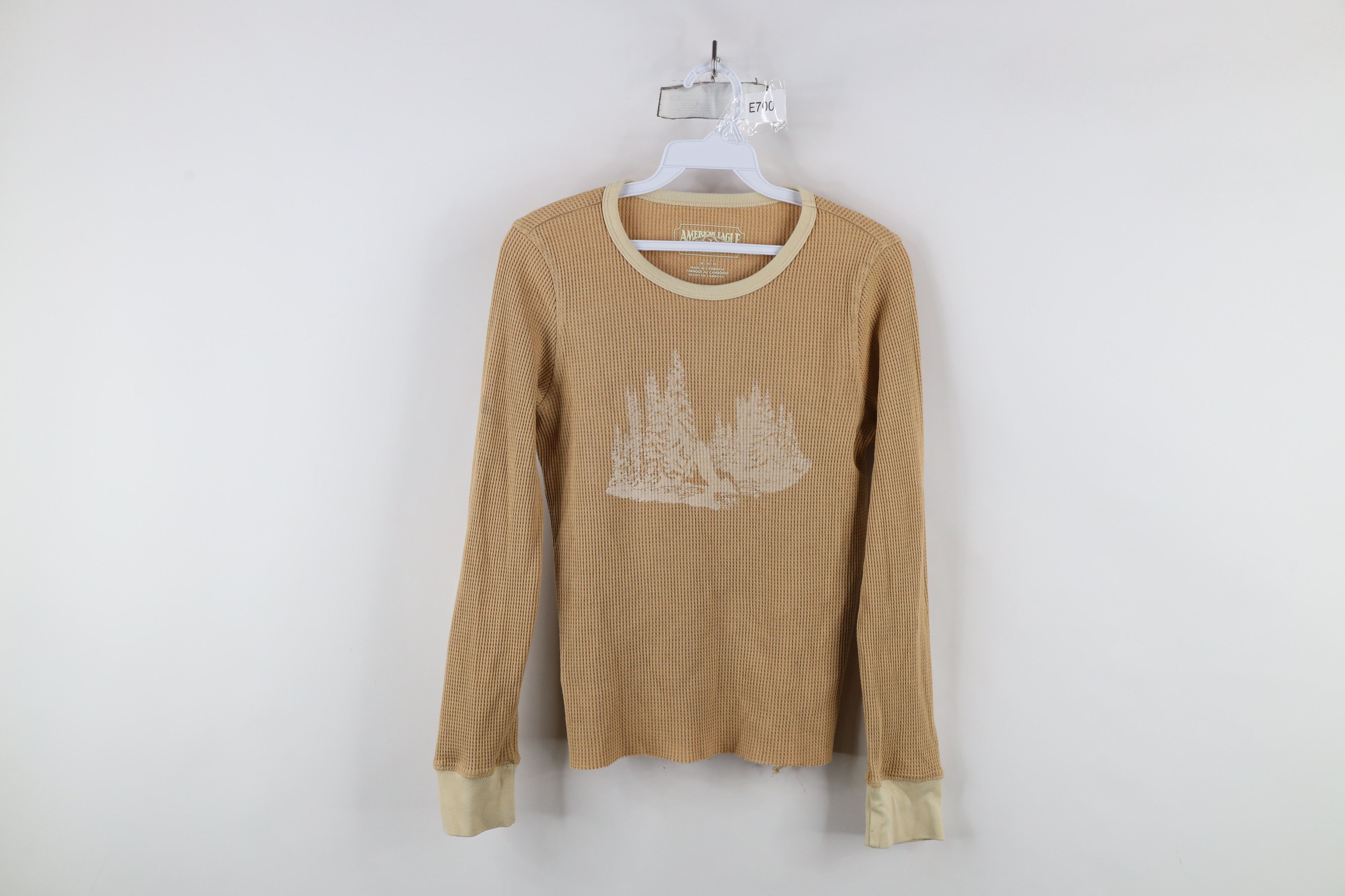 American Eagle Outfitters × Vintage Vintage 90s Y2K American Eagle Outfitters Knit T-Shirt Size M / US 6-8 / IT 42-44 - 1 Thumbnail