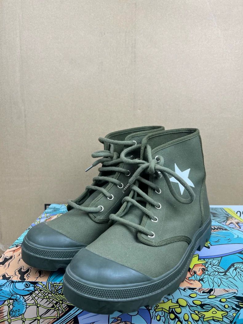 Givenchy Givenchy Star military boots WM03 Size US 7 / EU 40 - 1 Thumbnail