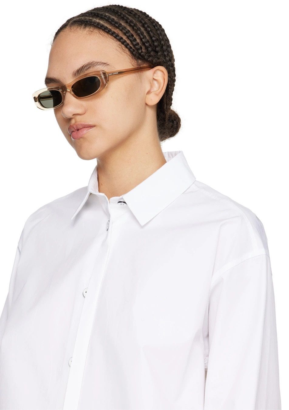 Yves Saint Laurent Saint Laurent Women Sunglasses SL557 SHADE 004 NEW AUTHENTIC Size ONE SIZE - 13 Thumbnail