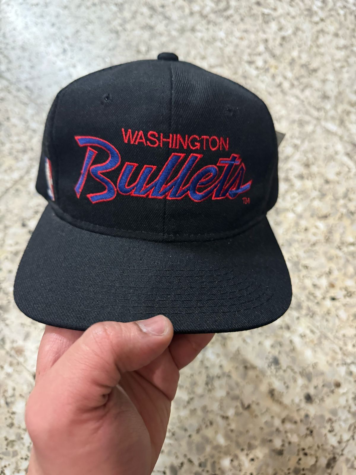 NBA × Sports Specialties Vintage Bullets Sport Specialties Double Script Black Dome Size ONE SIZE - 1 Thumbnail