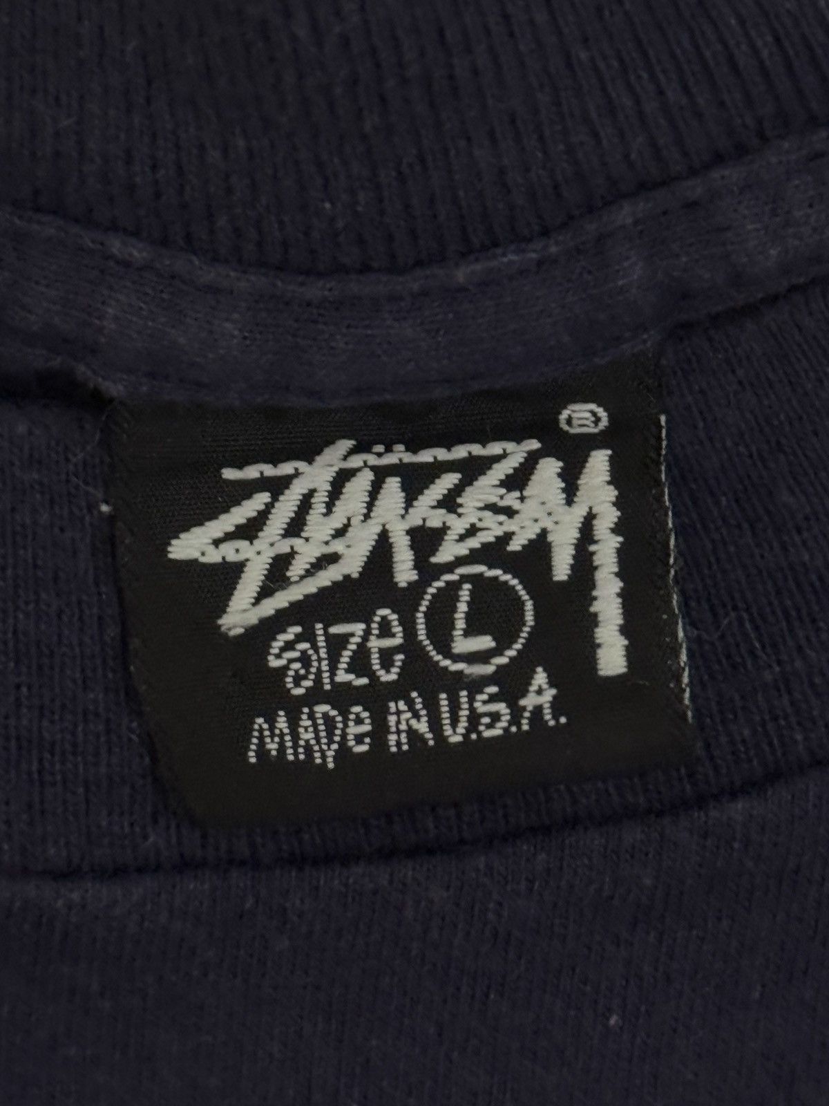 Stussy Vintage 80s‼️ Stüssy Crown Imperial Merchandise graphic tee. Size US L / EU 52-54 / 3 - 5 Thumbnail