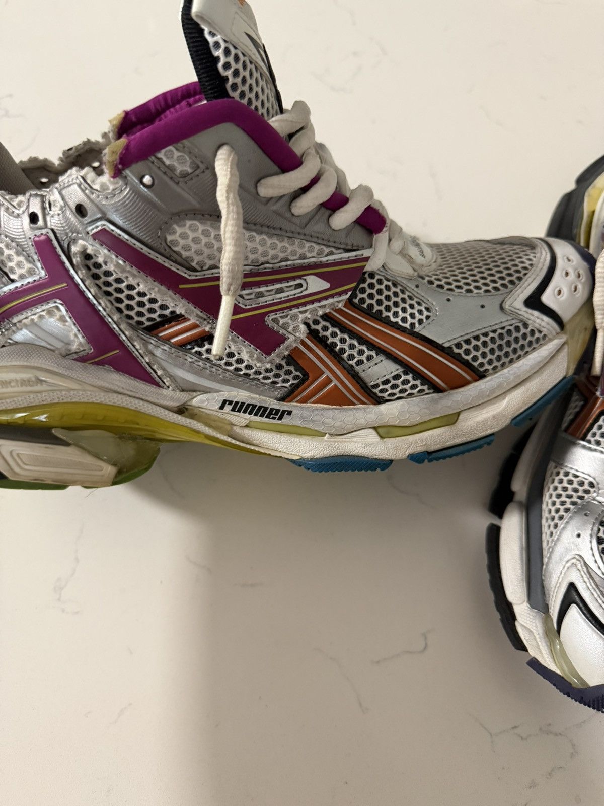 Balenciaga Balenciaga Runner Multicolor Size US 10 / EU 43 - 2 Thumbnail