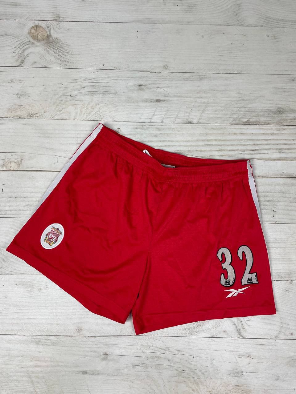 Reebok REEBOK LIVERPOOL 1996 1998 HOME FOOTBALL SOCCER SHORTS Size US 32 / EU 48 - 1 Thumbnail