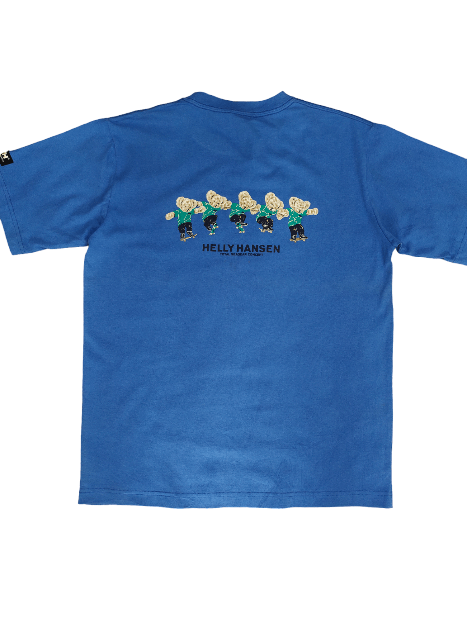 Helly Hansen Vintage 90s Helly Hansen Total Seagear T-Shirt Gorpcore Size US M / EU 48-50 / 2 - 2 Thumbnail