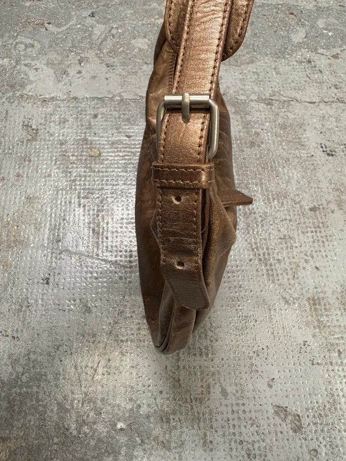Designer × Jean Paul Gaultier × Vintage FW1999 Jean Paul Gaultier Marlene Dietrich Golden Brown Leather Bag Size ONE SIZE - 6 Thumbnail