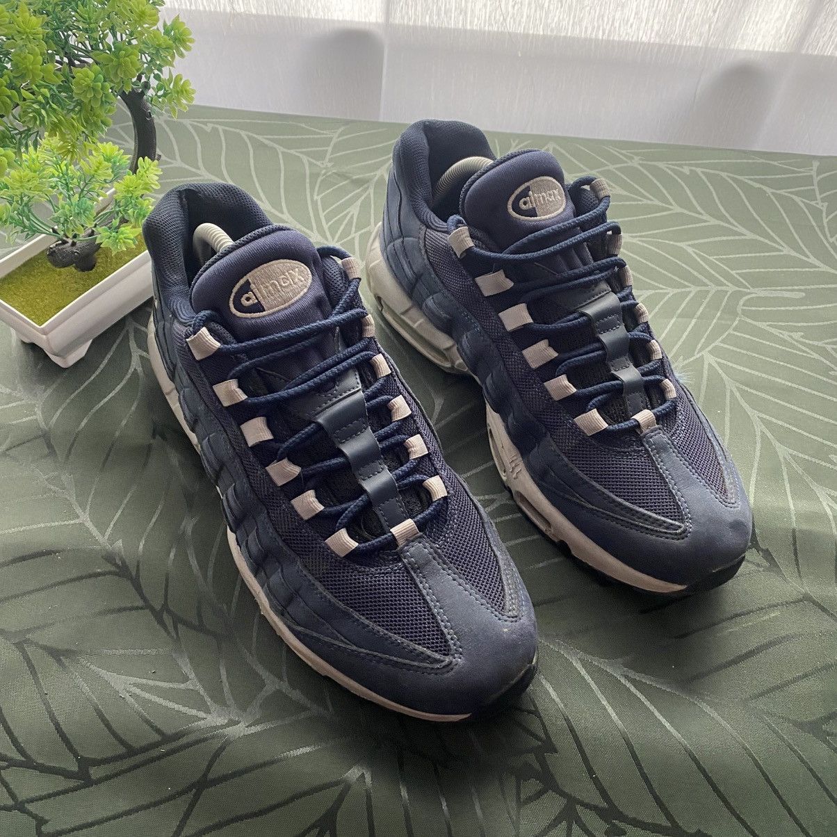 Nike Nike Air Max 95 Navy Blue Size US 9 / EU 42 - 6 Thumbnail