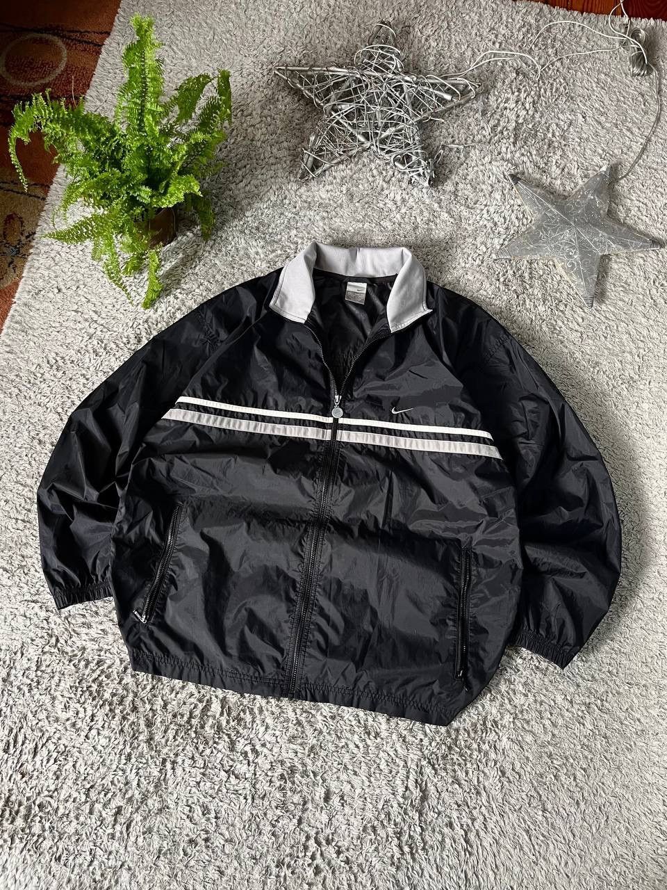 Nike × Vintage 00s Nike Vintage Light Jacket Streetwear Logo Swoosh Rare Size US L / EU 52-54 / 3 - 2 Thumbnail