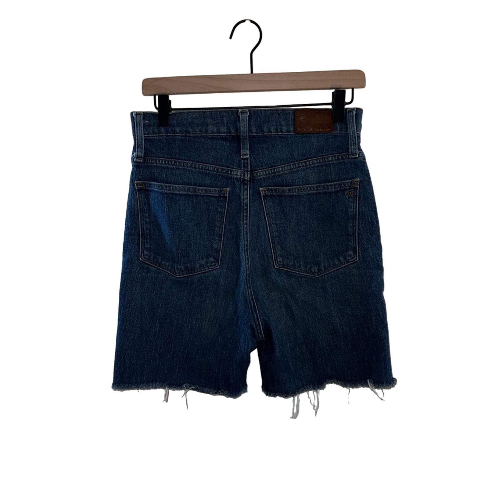 Madewell MADEWELL mom jean raw hem shorts 27 Size 27" / US 4 / IT 40 - 7 Thumbnail
