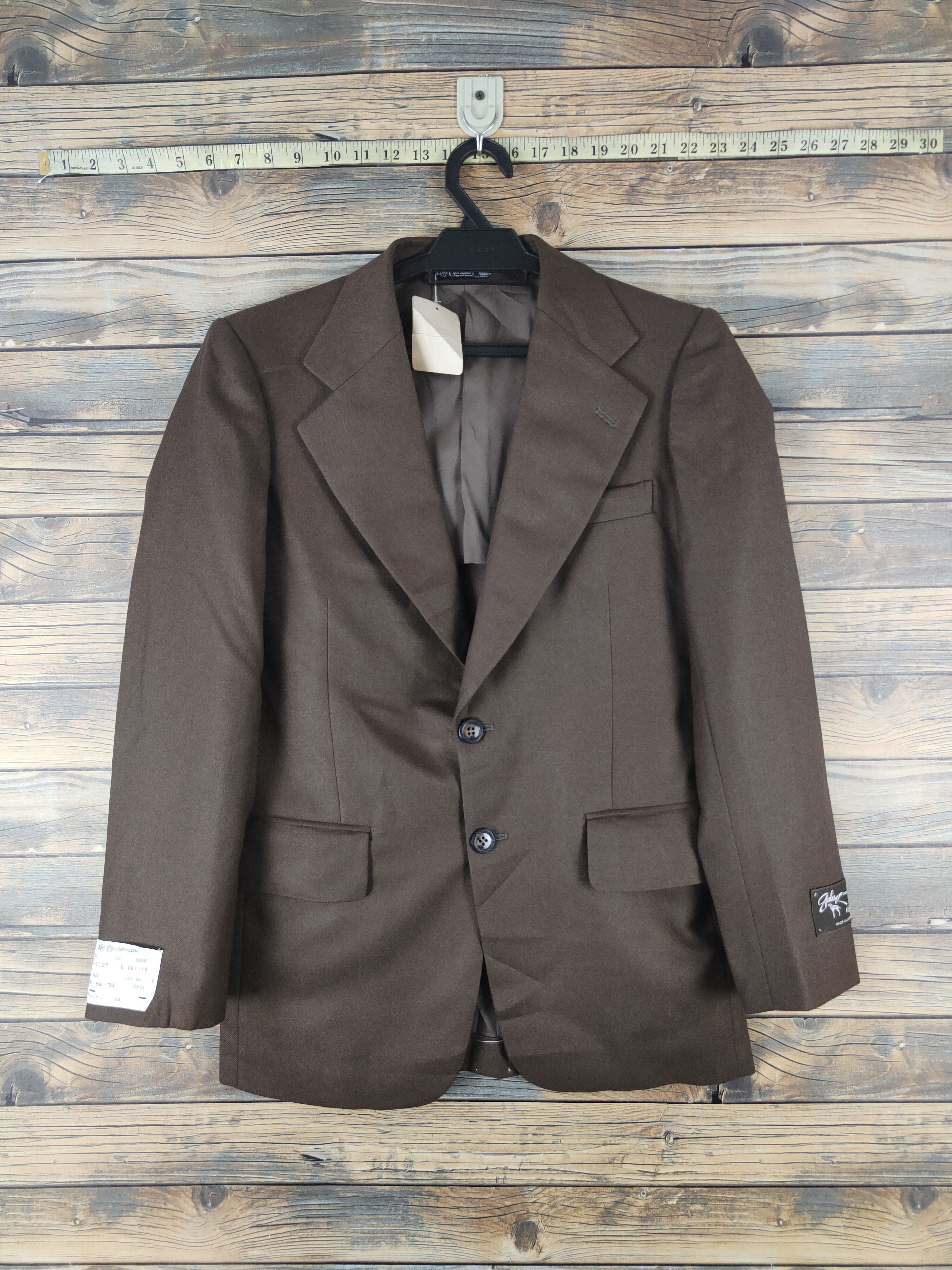 Vintage Vintage 🔥 Koyo Clothing-Galant Brown Blazers Size US S / EU 44-46 / 1 - 1 Thumbnail