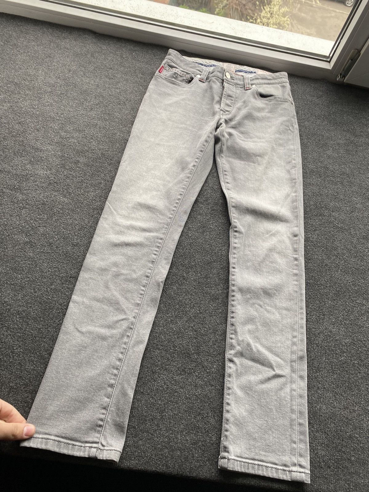 Other 🔥Tramarossa Sartoria Gray Designer straight jeans 30 Size US 30 / EU 46 - 4 Thumbnail