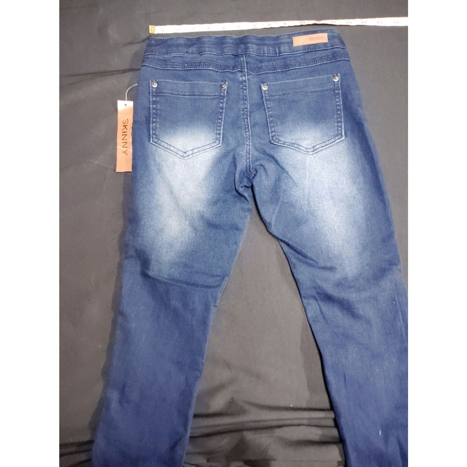 Boggi BONGO Women's Skinny Jeans in Faded Blue Wash Size 25" / US 0 / IT 36 - 4 Thumbnail