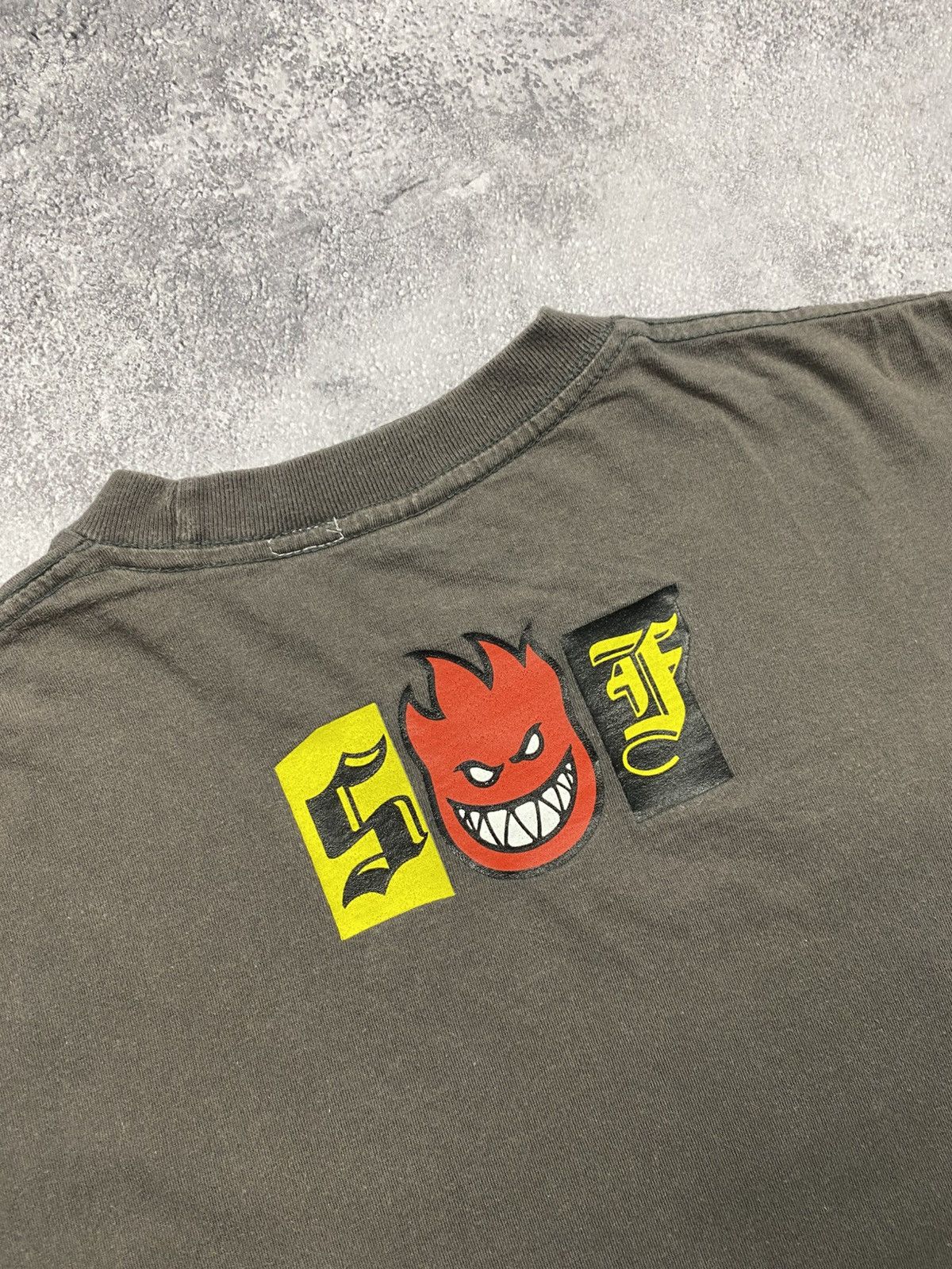 Spitfire Vintage Spitfire Skateboards T-Shirt Rare Spellout Logo Tee Size US L / EU 52-54 / 3 - 16 Thumbnail