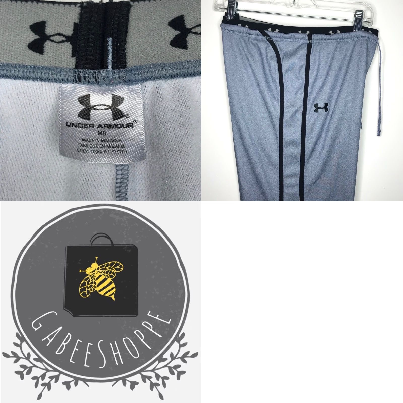 Under Armour Under Armour Women's Capri Cropped Pants Grey Athletic Lightweight M Size 32" / US 10 / IT 46 - 8 Thumbnail