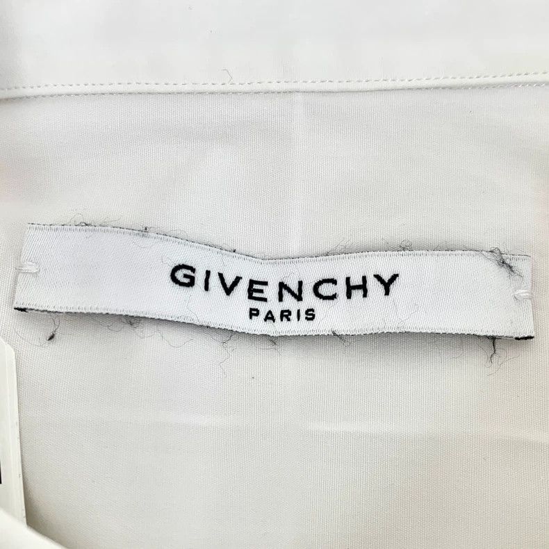 Other Givenchy Size39 White Cotton Collar Long Sleeve Shirt Size US M / EU 48-50 / 2 - 5 Thumbnail