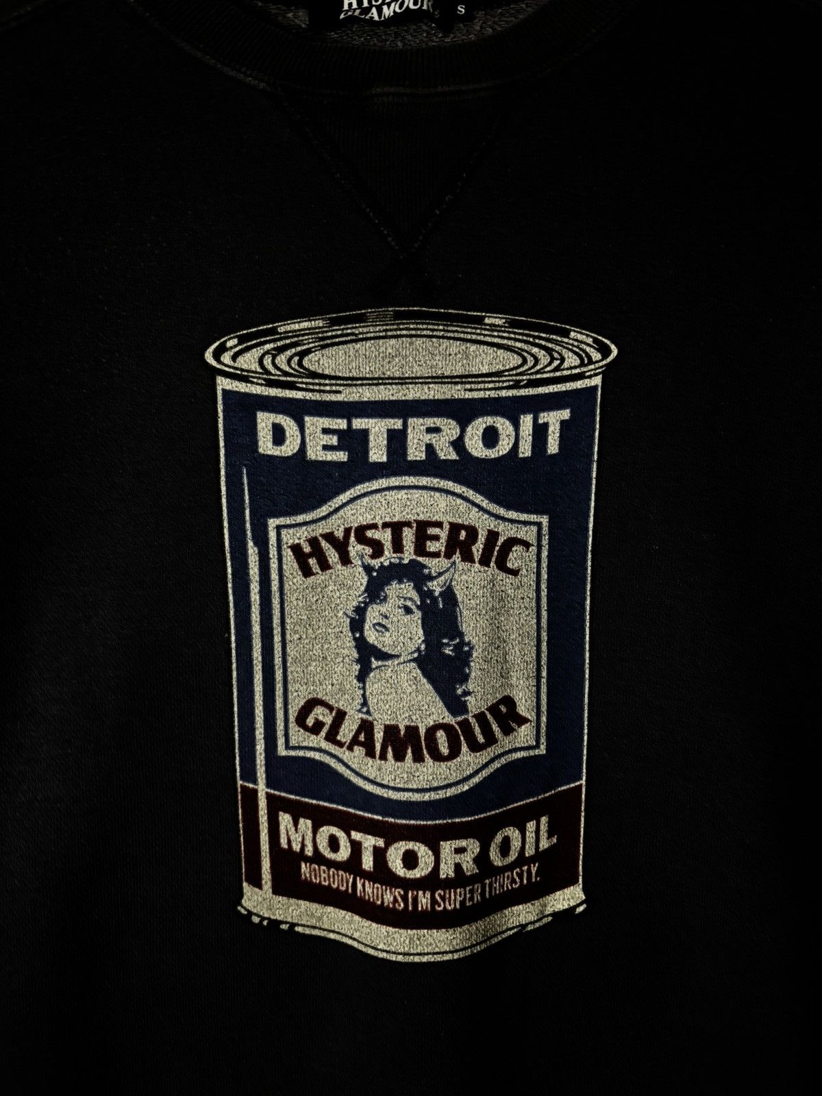Hysteric Glamour × Japanese Brand Hysteric glamour motor oil Sweatshirt Size US S / EU 44-46 / 1 - 3 Thumbnail